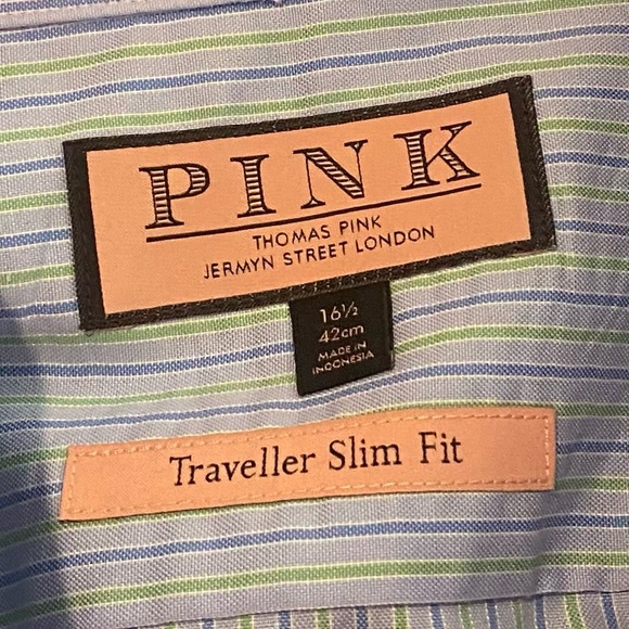 Thomas Pink travelers collection collared shirt - Picture 5 of 8